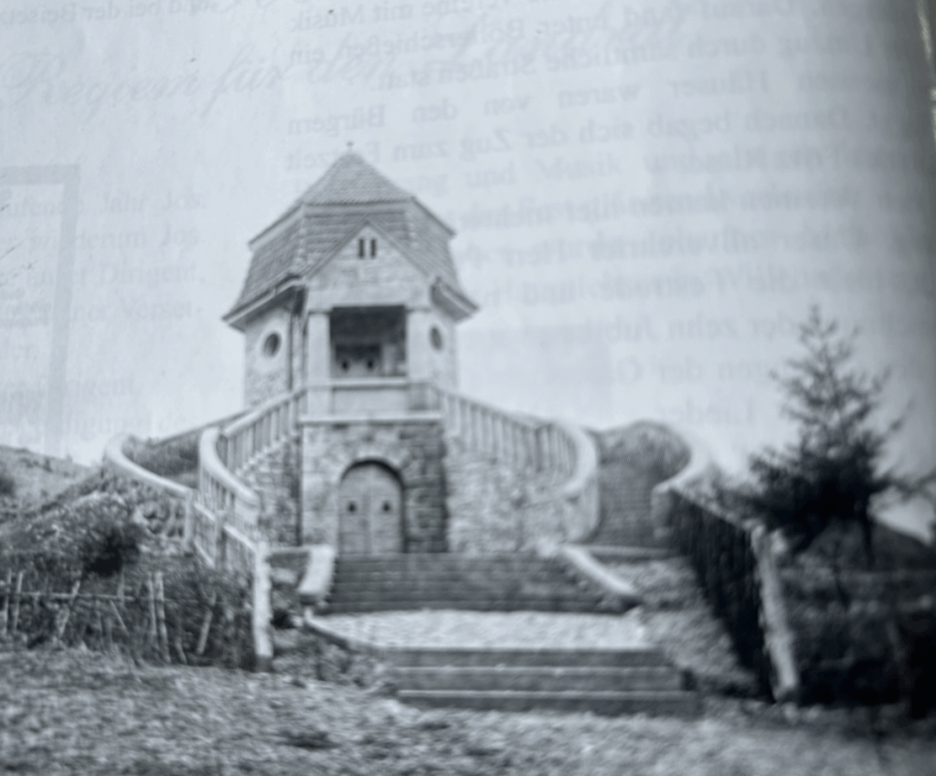 Einweihung Familiengruft (Mausoleum) Familie v. Wrede