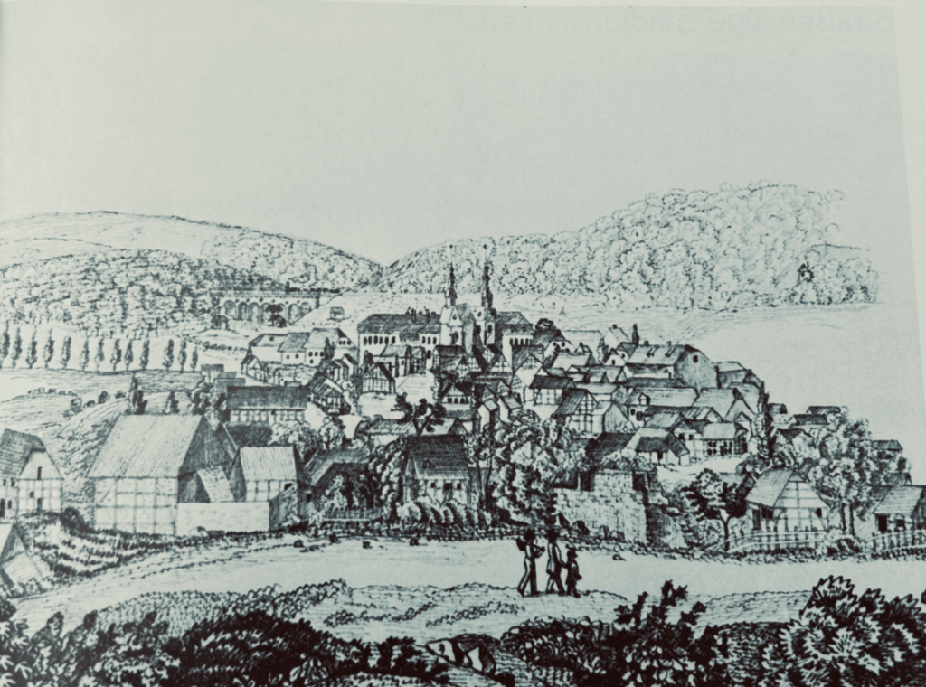 Stadtansicht von 1853
