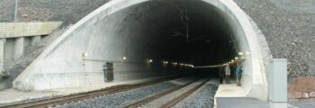 Bau des Egggetunnels (Eggequerung)